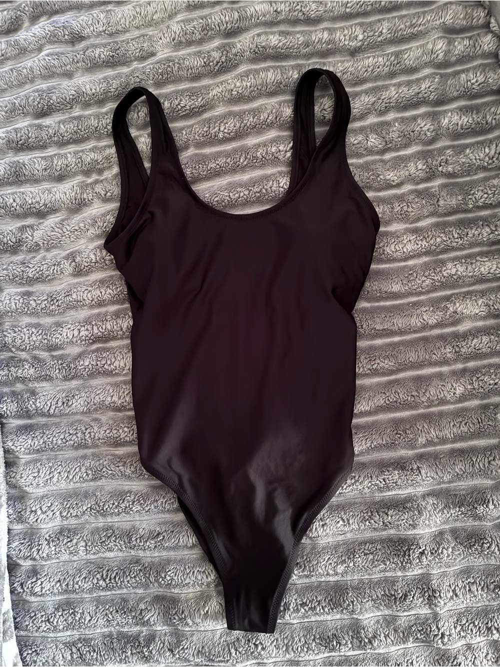 Old Navy Black One-Piece Swimsuit - Scoop Neck Small